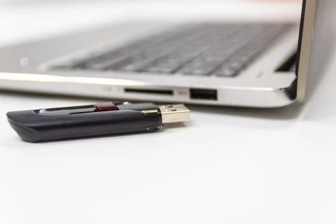 Flash drive with laptop computer for conncet to USB port Photos