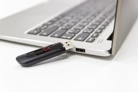 Flash drive with laptop computer for conncet to USB port Photos