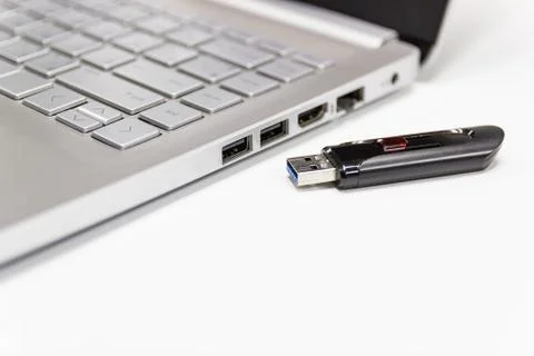 Flash drive with laptop computer for conncet to USB port Photos
