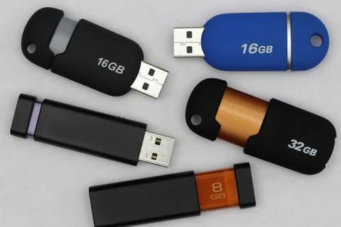 Flash Drives Stock Photos