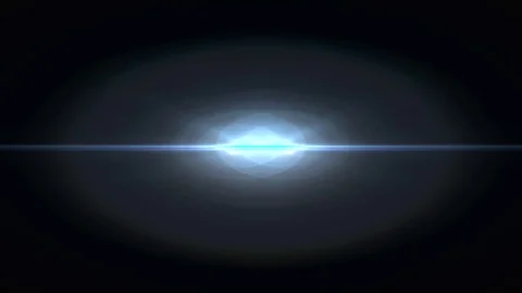 Flash fading symmetrical horizontal moving lights for logo shiny animation loop Video stock 96504381