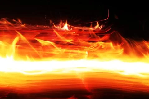 Flash fire Stock Illustration