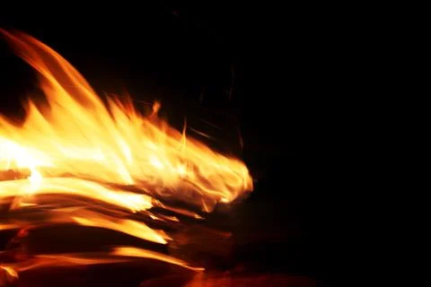 Flash fire Stock Illustration