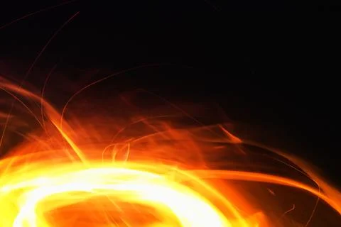 Flash fire Stock Illustration