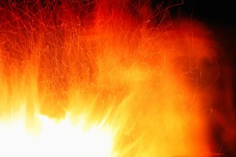 Flash fire Stock Illustration