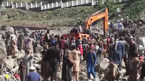 Flash floods leave 20 dead, more than 100 missing in eastern Afghanistan, AFGHAN Stock Footage 340198203