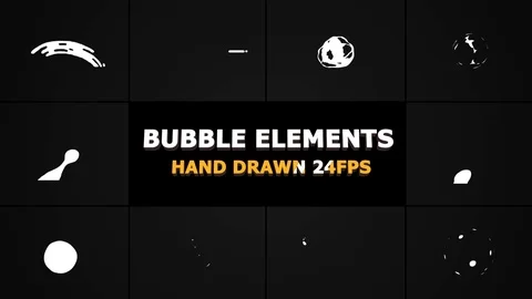 Flash FX BUBBLE Elements  After Effects	Stock