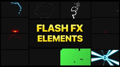 Flash FX Elements Pack 02 | After Effects Stock After Effects
