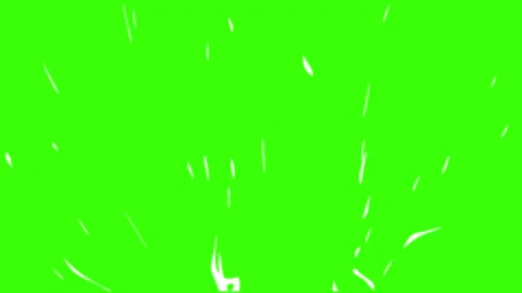Flash FX Glitter Blast Animation - Spark Magic on Green Screen Stock Footage 313740704