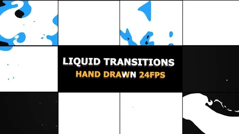 Flash FX Splash Transitions Stock After Effects