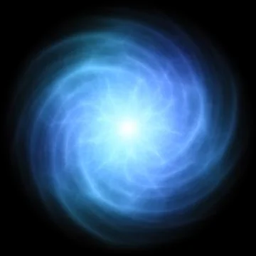 Flash on galaxy space backgrounds Stock-Illustration