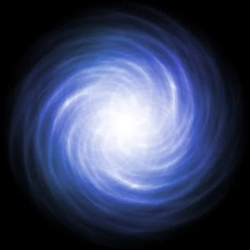 Flash on galaxy space backgrounds Illustrazione stock