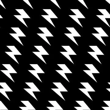 Flash graphic element seamless background, thunder modern cover pattern vecto Stock Illustration