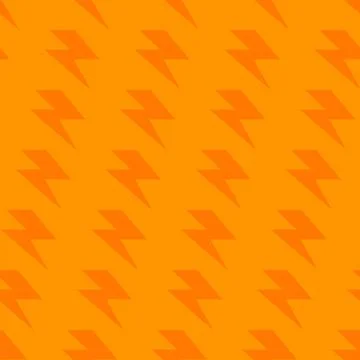 Flash graphic element seamless background, thunder modern cover pattern vecto Stock Illustration