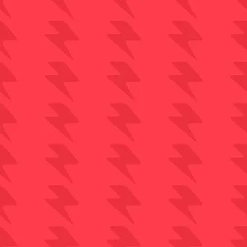 Flash graphic element seamless background, thunder modern cover pattern vecto Stock Illustration