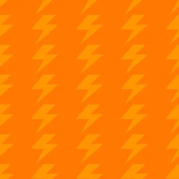 Flash graphic element seamless background, thunder modern cover pattern vecto Stock Illustration