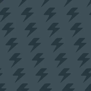 Flash graphic element seamless background, thunder modern cover pattern vecto Stock Illustration