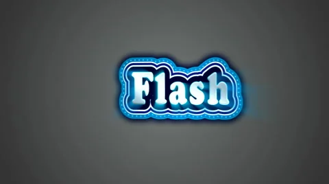 Flash Label Stock Footage 1142701