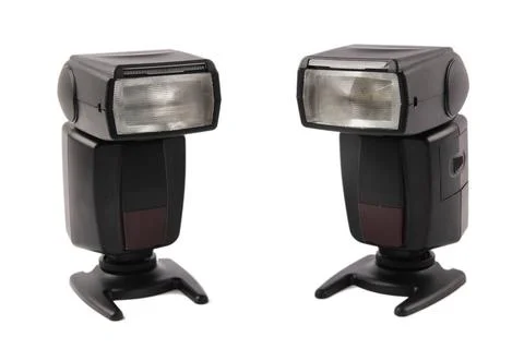 Flash lamp two flash lamp with white background Copyright: xZoonar.com/zha... Stock Photos