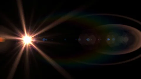 Flash light &amp;amp; flare theme title background Stock Footage 99865783