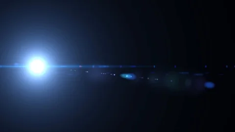 Flash light &amp;amp; flare theme title background Stock Footage 99866172