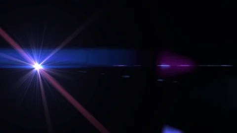 Flash light &amp;amp; flare theme title background Stock Footage 99866194