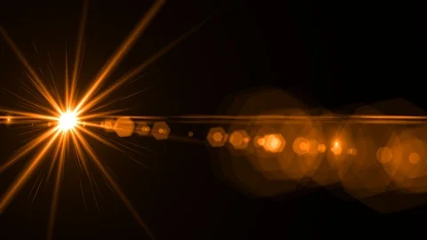 Flash light &amp;amp; flare theme title background Stock Footage 99866319