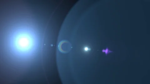 Flash light &amp;amp; flare theme title background Stock Footage 99866731