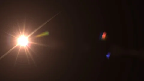 Flash light &amp;amp; flare theme title background Stock Footage 99866996