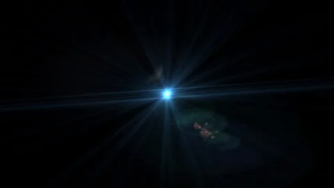 Flash light &amp;amp; flare theme title background Stockbeeldmateriaal 99868360