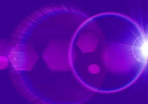 Flash of light , background with glare . Modern design template for posters, ad Stock Illustration