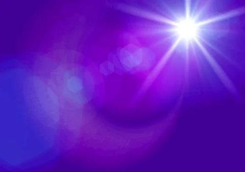 Flash of light , background with glare . Modern design template for posters, ad Stock Illustration