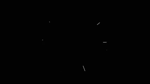 Flash light on black background Stock Footage 146402783