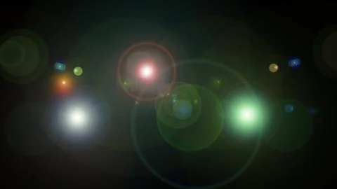 Flash light lens flare abstract Stock Illustration