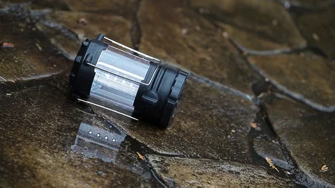 Flash light rain stone background hd footage Stock Footage 119152560