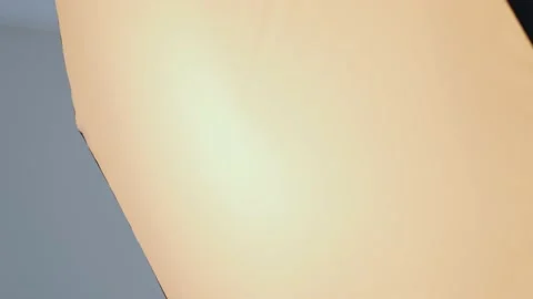 Flash light softbox studio light Video stock 172522883