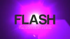 Flash Light Transition (7 in 1) Stock After Effects
