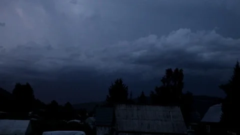 A flash of lightning 스톡 동영상 71154081