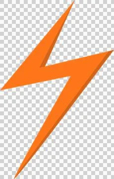 Flash, lightning, high voltage Ilustração Stock