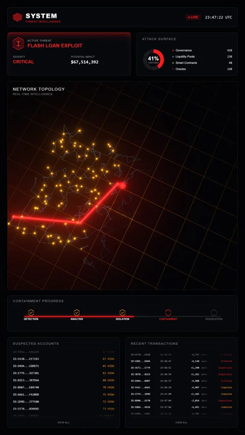 Flash Loan Exploit: Atomic Transaction Forensic Analysis Mobile 4K 库存影片 334294134