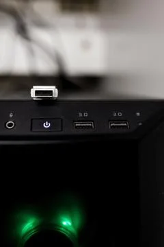 Flash memory drive Stock Photos