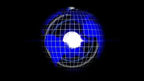 Flash news report background HD 1080 Stock Footage 117463249