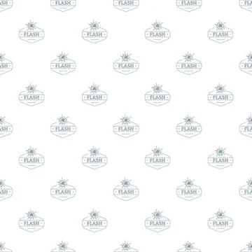 Flash pattern seamless Stock Illustration