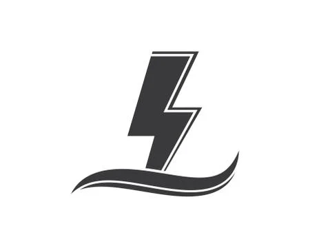 Flash power thunder illustration vector Stock Illustration