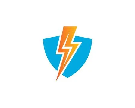 Flash power thunder illustration vector flash power thunder illustration v... Fotos Stock