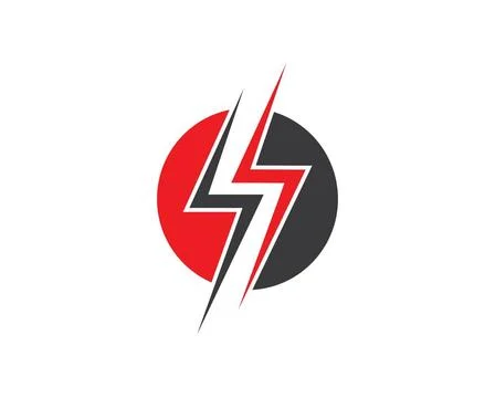 Flash power thunder illustration vector flash power thunder illustration v... Fotos Stock