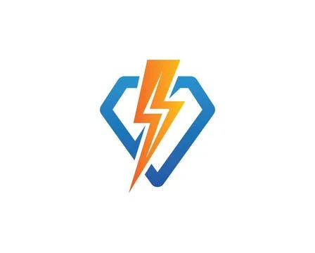 Flash power thunder illustration vector flash power thunder illustration v... Fotos Stock