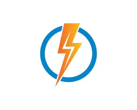 Flash power thunder illustration vector flash power thunder illustration v... Fotos Stock