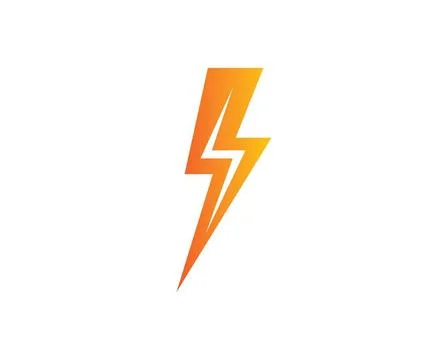 Flash power thunder illustration vector flash power thunder illustration v... Fotos Stock