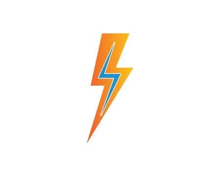 Flash power thunder illustration vector flash power thunder illustration v... Fotos Stock